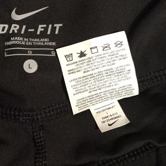 Nike NWOT Dri-Fit Black Sports Pants, Large - Picture 4 of 9